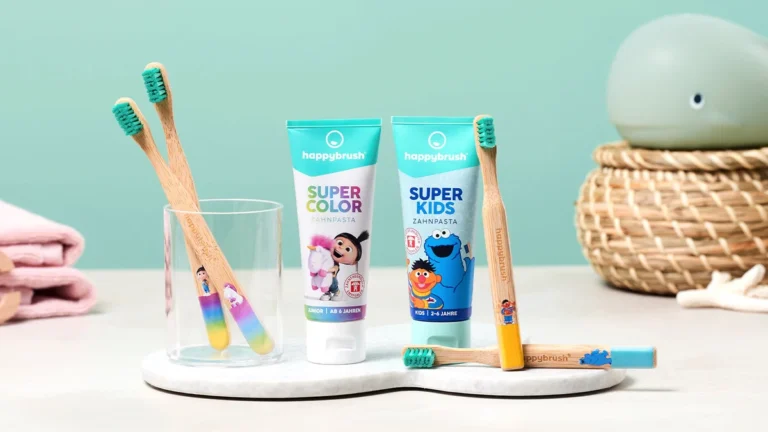 happybrush: Ein frisches Mundpflegekonzept für die ganze Familie